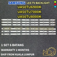 SAMSUNG UA50TU6900K UA50TU7000K UA50TU8000K TV LED BACKLIGHT BARU READY STOCK UA50TU6900 UA50TU7000 