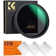 K&F Concept 37/40.5/43/46/49/52/58mm Fader ND Filter Neutral Density Variable Filter ND2 to ND32 for