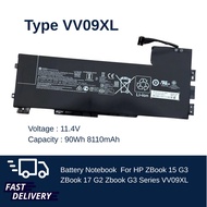 (ส่งฟรี ประกัน 1 ปี) Hp Battery Notebook แบตเตอรี่ โน๊ตบุ๊ค HP ZBook 15 G3 ZBook 17 G2 Zbook G3 VV09