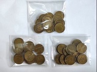 香港五仙10個（年份隨機）
