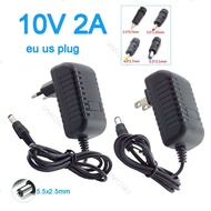 5.5*2.1mm 4.0*1.7mm 3.5*1.35mm 2.5*0.7mm DC Plug DC 10V 2A Power Supply Charger AC 100-240V Adapter 
