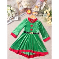 Second-Hand Children's Fancy Dress**Children's Elf Dress**H&M/Size 4-6Y/110-116cm** The Velvet Fabri
