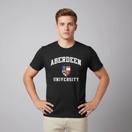 Kaos T-Shirt Premium University of Aberdeen Scotland Cotton cloth short sleeve and long sleeve