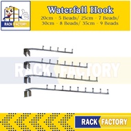 SQUARE BAR - SLANTING WATERFALL HOOK 5PIN/7PIN/8PIN/9PIN