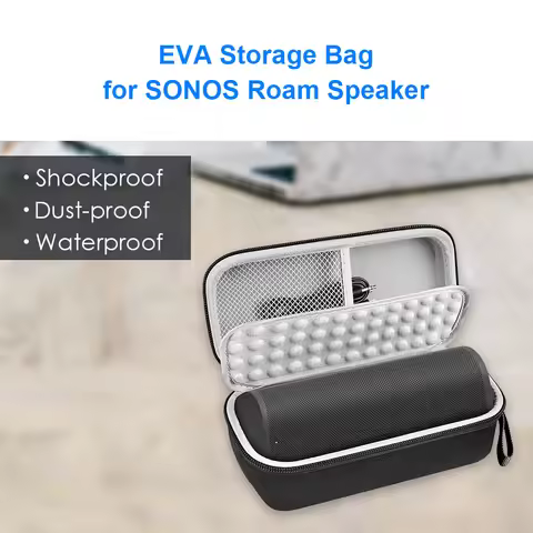 Hard EVA Case for Anker SoundCore Boost 20W Speaker Storage Box with Soft Inner Lining and Waterproo
