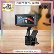 KORG PitchCrow-G AW-4G Clip-On Tuner Guitar Bass Chromatic High Accuracy ±0.1 Cent Compact Black Whi