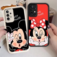 G-52 Mickey Mouse Casing for Samsung S24 A55 S25 M15 S21 FE Ultra 5G Black and white