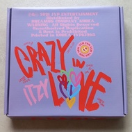 (Loose set) ITZY Vol. 1 - CRAZY IN LOVE (Yeji Version) YeJi, Lia, RyuJin, ChaeRyeong and YuNa