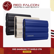 Samsung SSD T7 Shield External Portable 2TB USB 3.2 - Samsung SSD