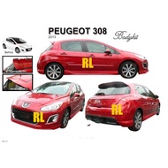 Peugeot 308 2008 2009 2010 2011 2012-2016 RL bodykit body kit front side rear skirt lip diffuser roo