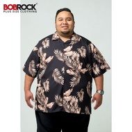 BOBROCK Plus Size Hawaii Shirt Bahamas Cruz Relaxed Fit Short Sleeve