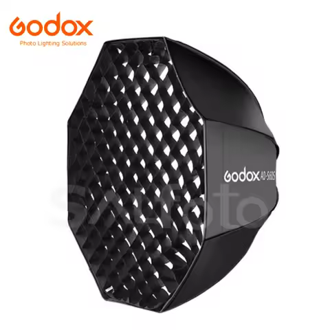 Godox AD-S60S 60cm Silver Honeycomb Grid Parabolic Softbox with Godox Mount for AD300PRO AD300ProII 