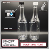 SYRUP Bottle 750ml 41gr / Sip Bottle 750 ML 41gr / SYRUP Bottle 750ml