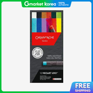 Caran DAche Ii17Jf86 Neoart 6901 Wax Oil Pastels 12 Colors