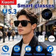 AI Remote Control Touch Smart Glasses 8K HD Photo Camera Recording Translator Voice Assistant Music 