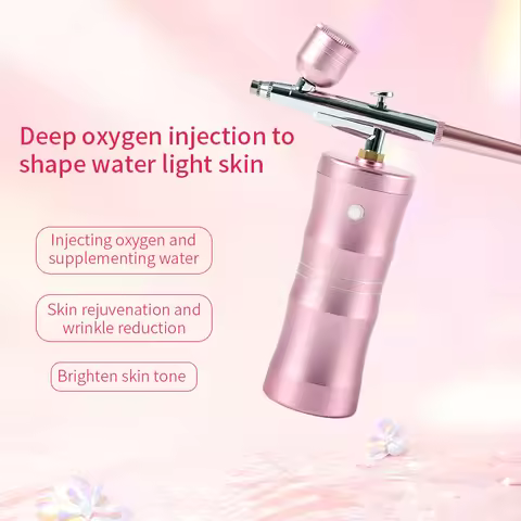 Portable Wireless Oxygen Airbrush Sprayer Nano Mist Sprayer Facial Hydration Beauty Skin Care Oxygen