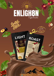 กาแฟเอ็นไลน์เท็น คั่วอ่อน – เมล็ดอาราบิก้า 100% จากแม่ฮ่องสอน - Light Roast Coffee - 100% Single-Ori