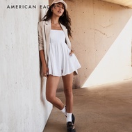 American Eagle Flutter Sleeve Babydoll Romper ชุดรอมเปอร์ ผู้หญิง เบบี้ดอล (EWDR 039-7583-100)