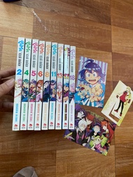 (+poster) Combo 9q truyện tranh cũ iruma giá đáo + poster + 3 phụ kiện