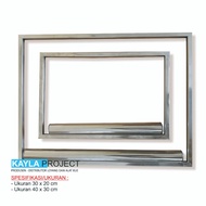 Cookie dough leveling frame cookie dough/ stainless steel dough leveling frame/