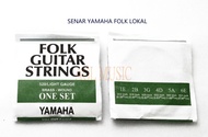 SENAR GITAR YAMAHA FOLK LOKAL / YAMAHA / TALI GITAR / AKUSTIK / 1 SET