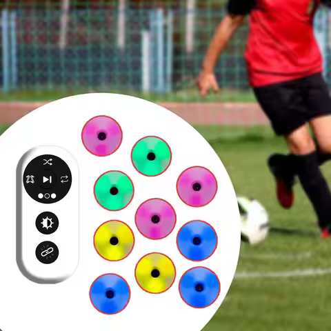 Reaction Training Light Kits Set Children Physical Fitness Training Lamp Speed Agility Response Equi