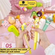 Squishy pen Cute Character gel pen Kids Toys