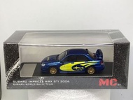 MC64 1:64 合金模型 Subaru Impreza Wrx STI 2006 Mc