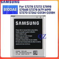 แบตเตอรี่SAMSUNGสำหรับGalaxy Ace 3 4 Neo S7278 S7272 S7898 S7568i S7278 I679 I699i S7270 S7262 G313H