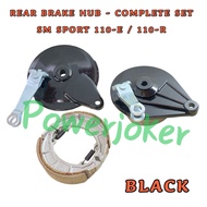 BENELLI SM SPORT 110-E / 110-R ( COMPLETE SET ) REAR BRAKE HUB PANEL / BELAKANG RUMAH BREK HUB FULL 
