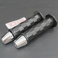 HANDGRIP HANDFAT GRIP MODEL DAYTONA KOTAK OCTAGON PLUS JALU STANG PCX / UNIVERSAL VARIO MIO XEON BEA