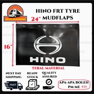 HINO FRONT TYRE MUDFLAPS 24" X 16" 1PCS PRICE GOOD QUALITY