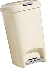 Foot Step Trash Can, Garbage Can Stylish Large Capacity for Bathrooms (L (50x26x32cm/19.7x10.2x12.6i