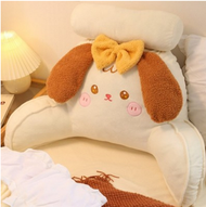 ONE - 床頭吐司靠枕-大號靠墊+頭枕-芙芙狗