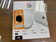 Chromecast 支援Google tv 4k版