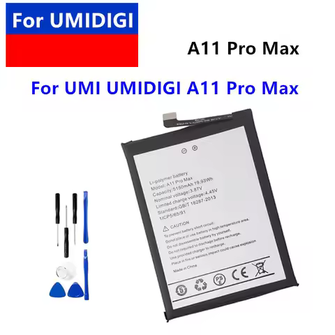5150mAh A11 Pro Max Fast Shipping Original Replacement Battery For UMI Umidigi A11 Pro Max High Qual