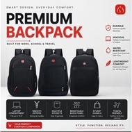Ready stock CK052 CK054 CK051 15.3" inch Laptop Notebook Backpack Travel Bag School Bag Business Bac
