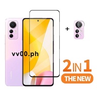2 in 1 Xiaomi 12 Lite Tempered glass Screen protector For Xiaomi Mi 12 11 Lite 5G NE 11T 10T Pro POCO X4 F4 F3 X3 GT M3 X3 NFC Pro Screen Protector and Camera Lens Glass Protector