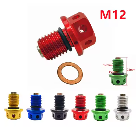 CNC Oil Drain Plug Bolt For Honda XR CRF 50 70 80 100 CR500 CR125R CR250R CRM250 CRF250L/M XR250 XR4