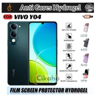 LAYAR Anti-Scratch Hydrogel Vivo Y04 Clear Blue Matte Spy Privacy Screen Protector Screen Protector