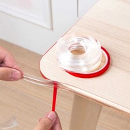 Lis Bumper Strip Pinggiran Meja Table Edge Protector 10mm x 2m 1 Roll Rol List Bumper Karet Pelindun