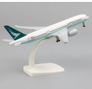 Free shipping Toy Airplane For Boys 20cm Air Cathay Pacific Airlines Airbus A350 Aircraft Model 1:40
