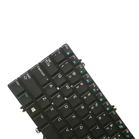 Replacement Notebook US Keyboard for Dell Latitude 5280 5289 7280 7290 7380 7389 7390 Laptop No Fram