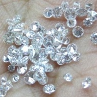 ! NATURAL DIAMOND BERLIAN ASLI KECIL TABUR EROPA PUTIH 2MM GUGUR 20 25