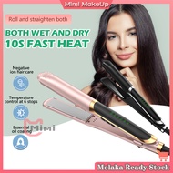 2 in 1 Hair Straightener Iron Hair Styling Iron 2 in 1 Hair Styling Infrared Iron Curler Hair Straig