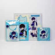 [HSR Official Merch] Little Cat series - Stande, Badge, Laser Card