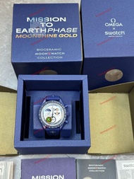 🌟官網授權商家 新款 Omega x Swatch 歐米茄 x 斯沃琪 聯名款 MOONSWATCH系列 豐收月