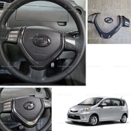 Perodua alza 2009-2011 car steering wheel frame cover accessories skhongauto