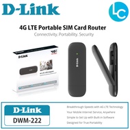 D-Link DWM-222 Portable 4G LTE USB Adapter SIM Card Modem Router