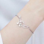 長頸龍 - 幾何手鍊系列 - 抗敏醫療鋼